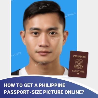 Free Philippines passport size photo & other ID photos. Learn .